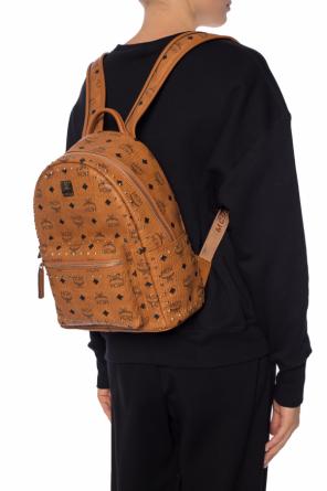 'stark' patterned backpack, zdjęcie 2 'stark' patterned backpack od MCM
